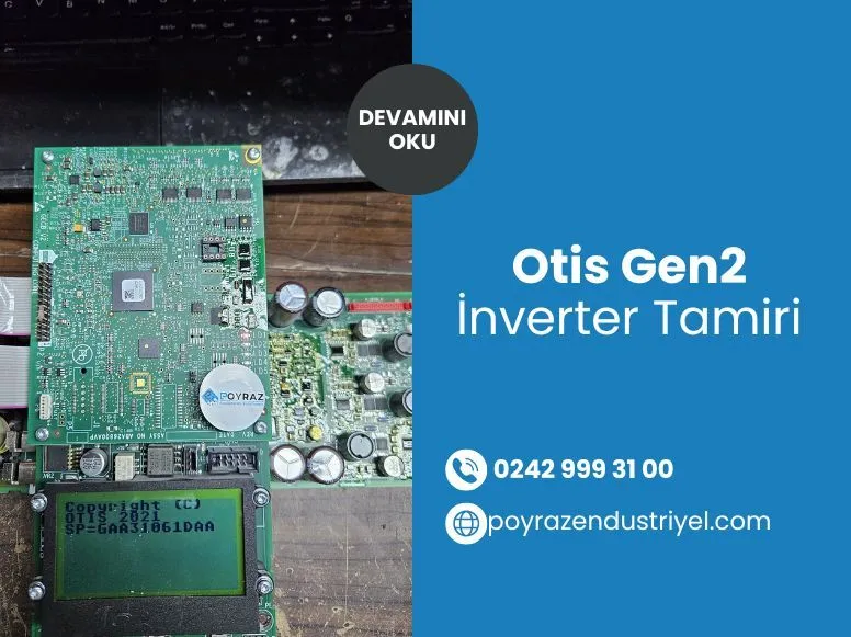 Otis Gen2 inverter Tamiri