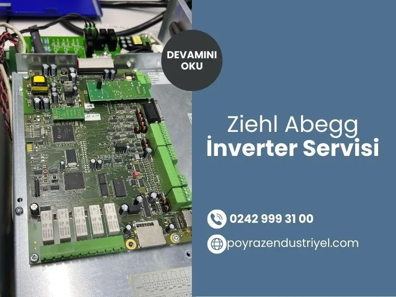 Ziehl Abegg İnverter Servisi