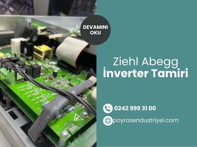 Ziehl Abegg İnverter Tamiri