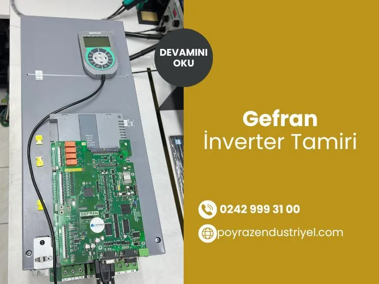 Gefran İnverter Tamiri